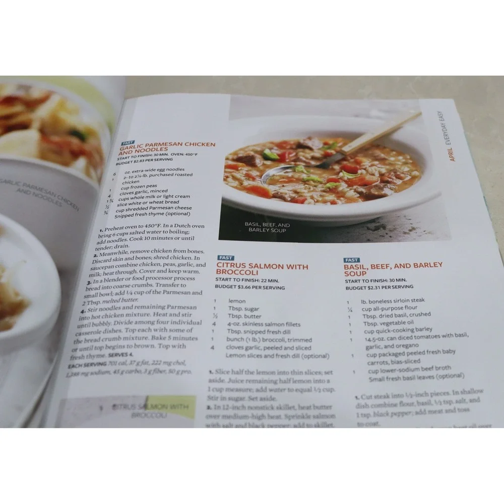 Better Homes and Gardens Annual Recipes 2010 Hardcover Cookbook 320+ Recipes